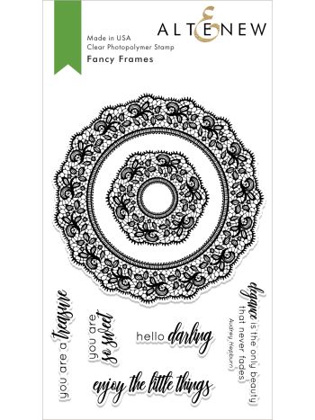 Altenew - Fancy Frames - Clear Stamp 4x6