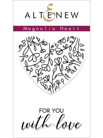 Altenew - Magnolia Heart - Clear Stamps 2x3