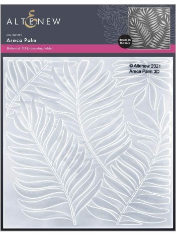 Altenew - 3D Embossing Folder - Areca Palm 3D