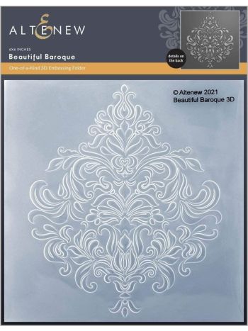 Altenew - 3D Embossing Folder - Beautiful Baroque 3D