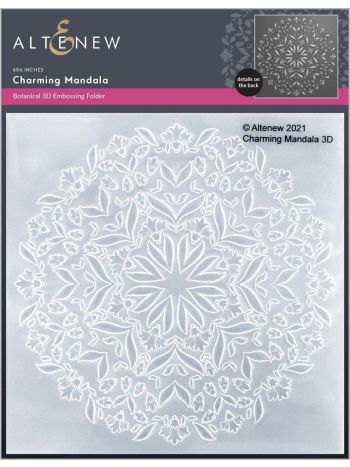 Altenew - 3D Embossing Folder - Charming Mandala