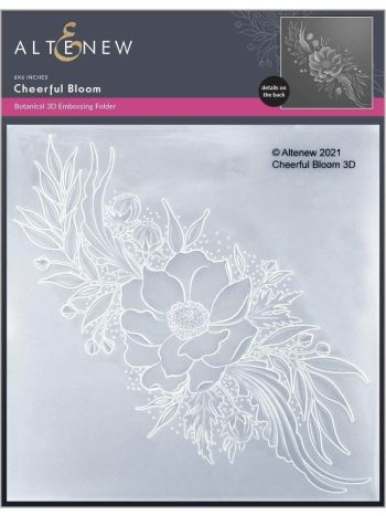 Altenew - 3D Embossing Folder - Cheerful Bloom 3D