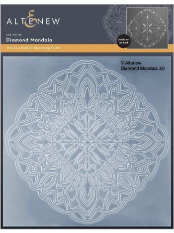 Altenew - 3D Embossing Folder - Diamond Mandala