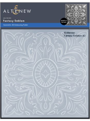 Altenew - 3D Embossing Folder - Fantasy Emblem