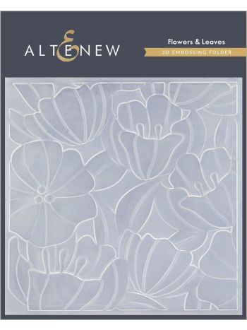 Altenew - 3D Embossing Folder - Flowers & Leaves
