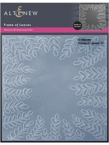Altenew - 3D Embossing Folder - Frame of Leaves