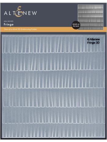 Altenew - 3D Embossing Folder - Fringe