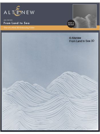 Altenew - 3D Embossing Folder - From Land to Sea