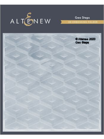 Altenew - 3D Embossing Folder - Geo Steps