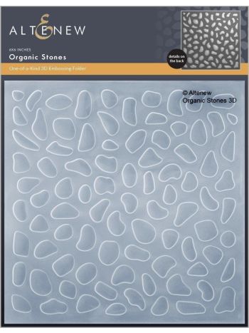 Altenew - 3D Embossing Folder - Organic Stones