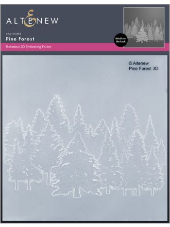 Altenew - 3D Embossing Folder - Pine Forest