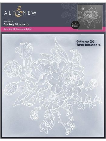 Altenew - 3D Embossing Folder - Spring Blossoms 3D