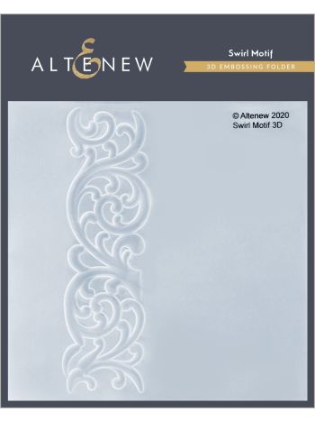 Altenew - 3D Embossing Folder - Swirl Motif