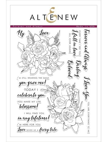 Altenew - Forever And Always - Clear Stamp 6x8