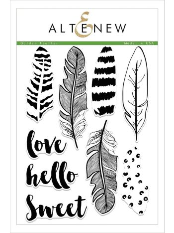 Altenew - Golden Feather - Clear Stamps 6x8