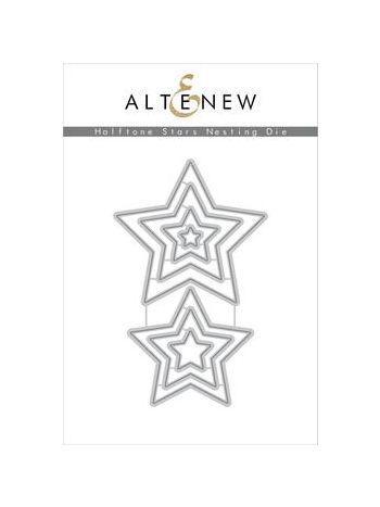 Altenew - Halftone Stars - Stanze
