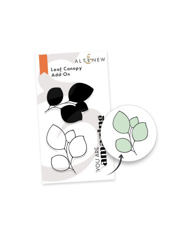 Altenew - Leaf Canopy Add-On - Clear Stamps 2x3