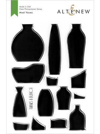 Altenew - Mod Vases - Clear Stamp 6x8