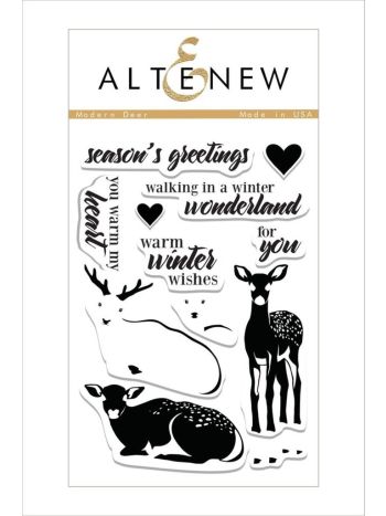 Altenew - Modern Deer - Clear Stamps 4x6