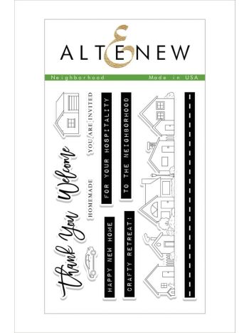 Altenew - Neighborhood - Clear Stamp 4x6