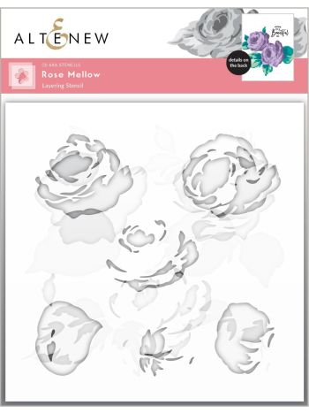 Altenew - Rose Mellow - 3 Layer Schablonen