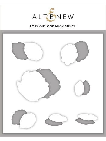 Altenew - Rosy Outlook - Masking Schablone