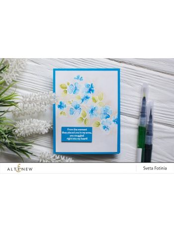 Altenew - Ruffled Flowers - Clear Stamp 6x8