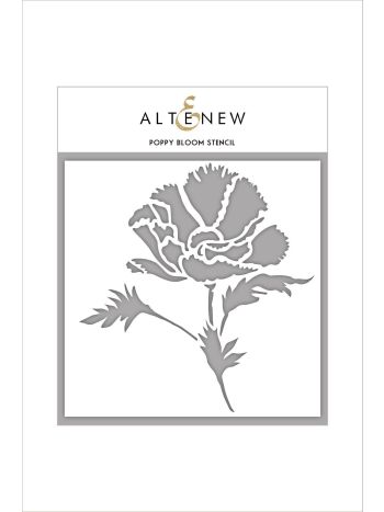 Altenew - Schablone - Poppy Bloom