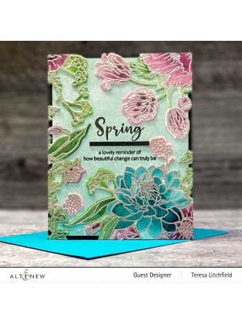  Altenew - Simply Spring - Clear Stamp Set 6x8