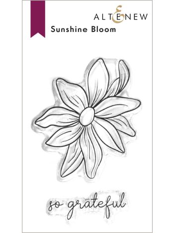 Altenew - Sunshine Bloom - Clear Stamp 2x3