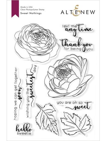 Altenew - Sweet Nothings - Clear Stamps 6x8