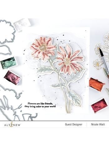 Altenew - Wild Flora - Clear Stamp 6x8