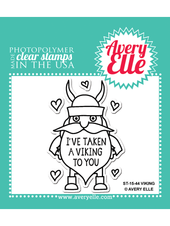 Avery Elle - Viking - Clear Stamp 2x3