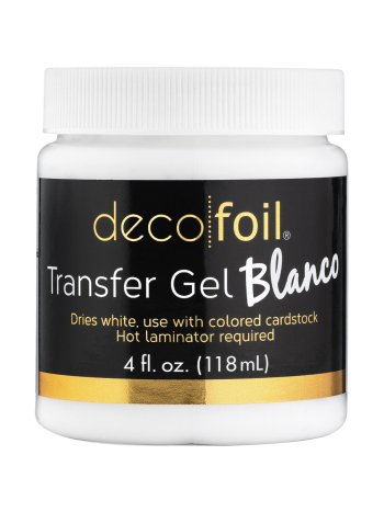 Deco Foil - Transfer Gel Blanco 118ml