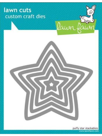 Lawn Fawn - Lawn Cuts - Puffy Star Stackable