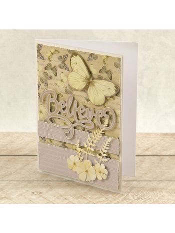 Couture Creations - Cut, Foil & Emboss Die - Believe