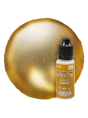 Couture Creations - Alcohol Ink - Golden Age - Gold 12ml