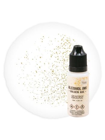 Couture Creations - Alcohol Ink - Golden Age - Snow 12ml