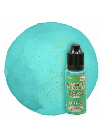 Couture Creations - Alcohol Ink - Golden Age - Turquoise 12ml