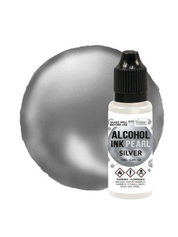 Couture Creations - Alcohol Ink - Pearl - Silver 12ml