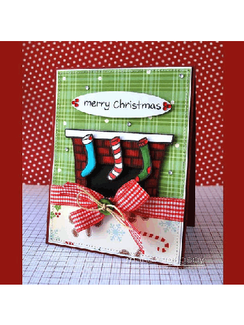 Lawn Fawn - Cozy Christmas - Clear Stamps 4x6