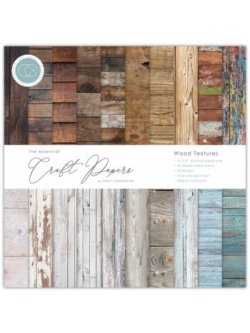 Craft Consortium - Paper Pad Wood Textures 6x6