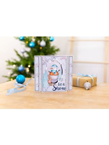 Crafter's Companion - Watercolour Christmas - Let It Snow - Stempel und Stanze