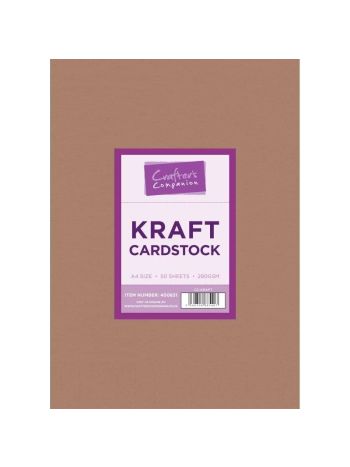Kraft Cardstock A4