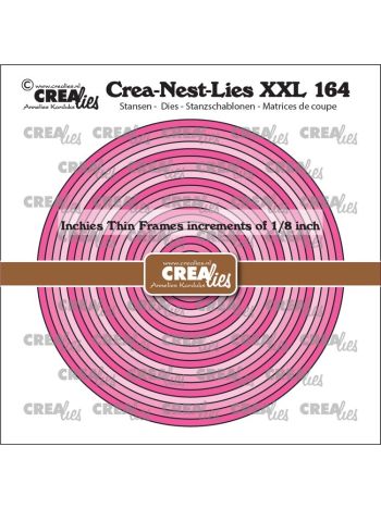 Crealies - Crea-Nest-Lies -  Stand alone Stanzen XXL 164 - Kreis