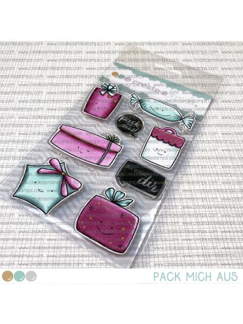 Create a Smile - Pack mich aus - Clear Stamp 4x6