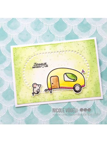 Create A Smile - Wo Dein Herz Ist - Clear Stamps 3x4