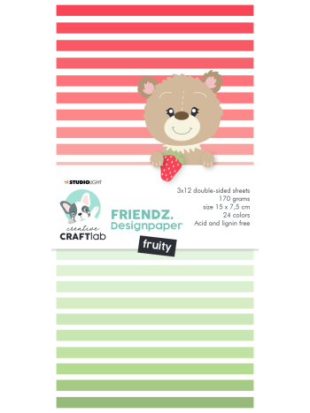 Friendz Design Paper Fruity