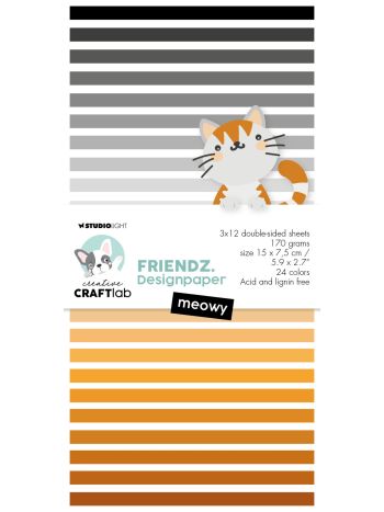 Friendz Design Paper Meowy