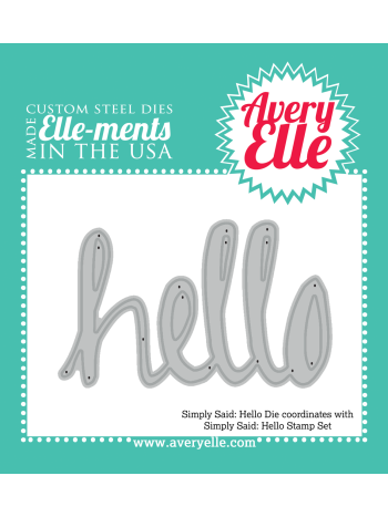 Die: Simply Said: Hello Elle-ments